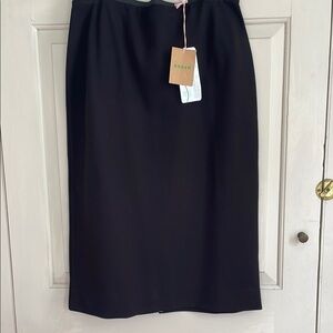 Boden Classic Black Pencil Skirt for Women